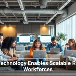 How Technology Enables Scalable Remote Workforces